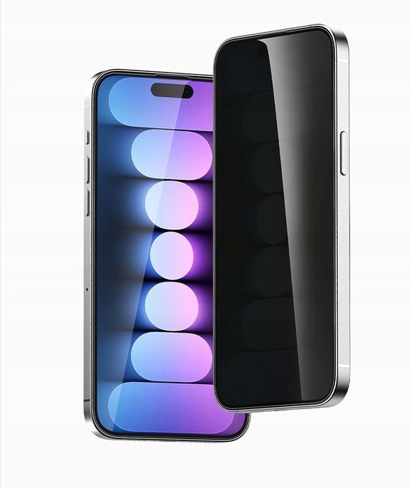 Szkło Prywatyzujące Hartowane 9H Do Iphone 15 Plus Anti Spy Recci