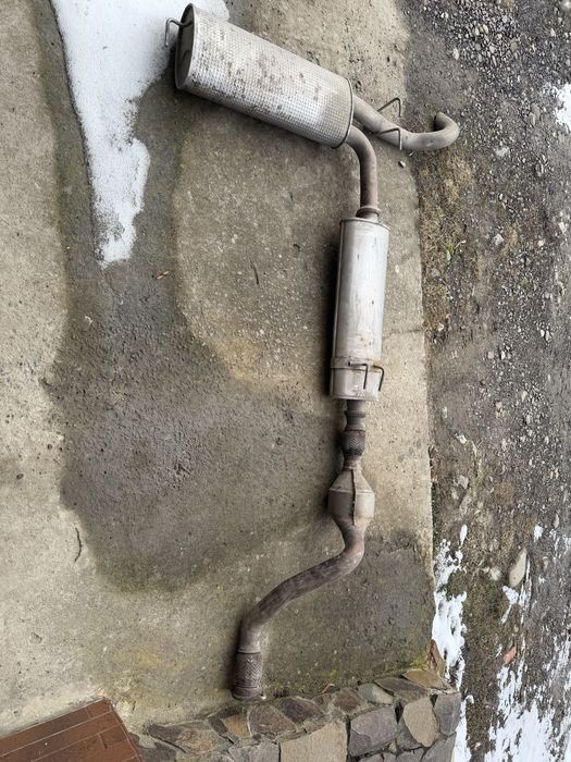 Вихлопна система , глушники Renault master , Opel movano , 2004-2009