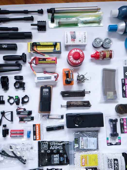 Vários para airsoft Novo (preço por item)