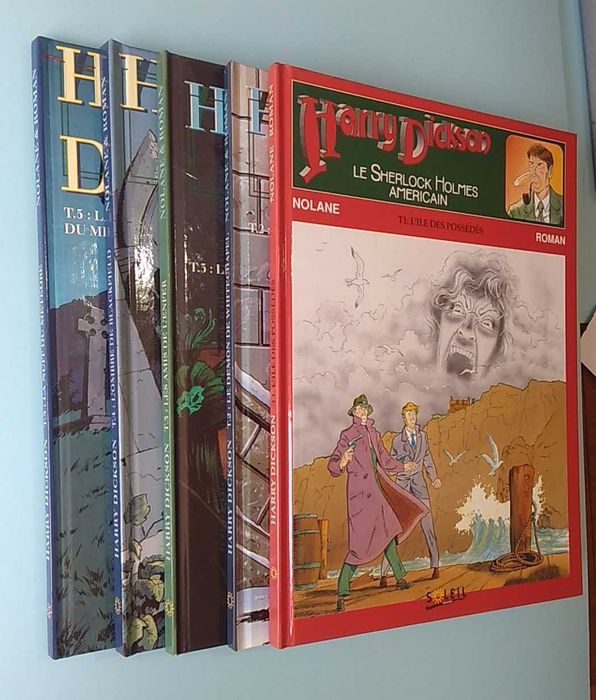 HARRY DICKSON - por Nolane & Roman - Volumes 1 a 5 Ed. SOLEIL