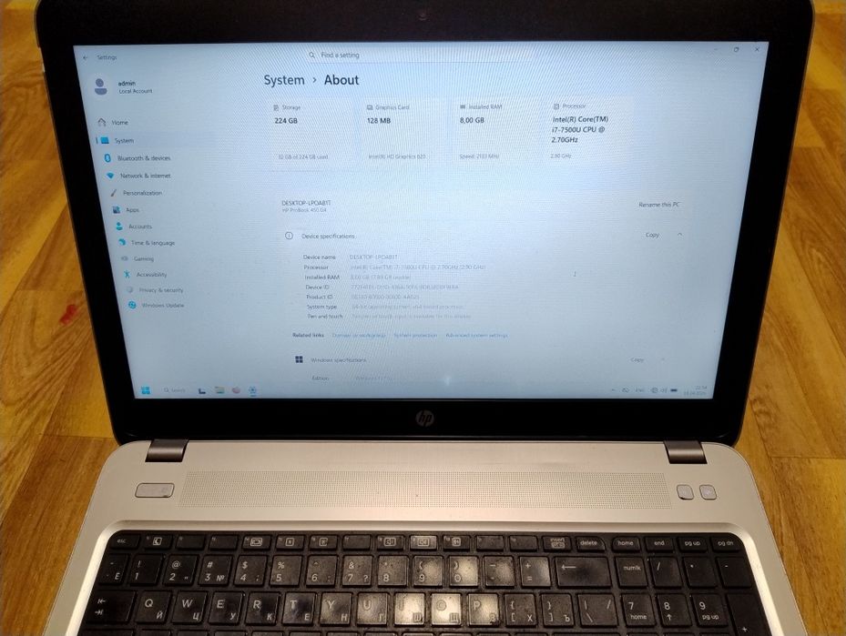 HP ProBook 450 G4
