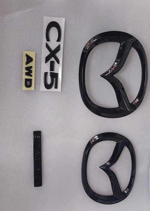 【中古】バッジ Эмблема надпись шыльдик Mazda SKYACTIV на багажника скай актив