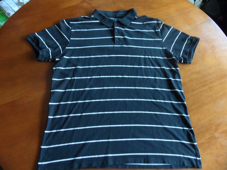 czarna polówka polo Reserved XL