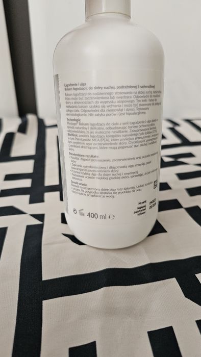 Physiogel Łagodzenie i Ulga balsam łagodzący do ciała.