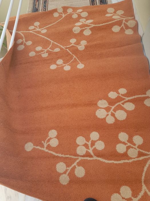 Tapete lindissimo em tons de laranja
