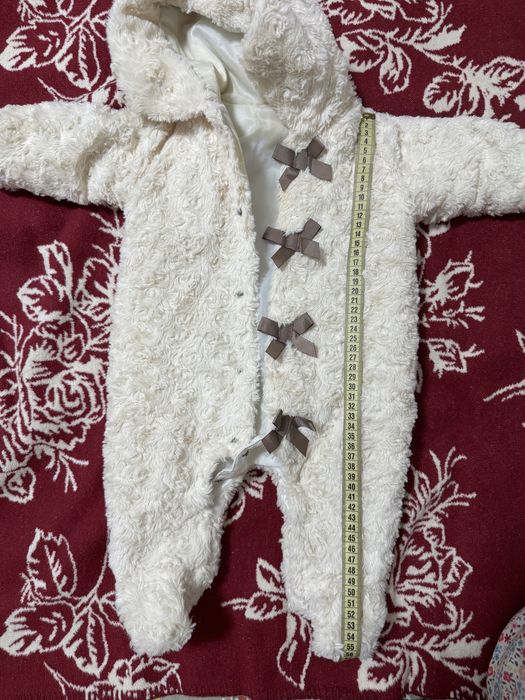 Дитячий плюшевий комбінезон Bebe Bonito на 3-6 місяців