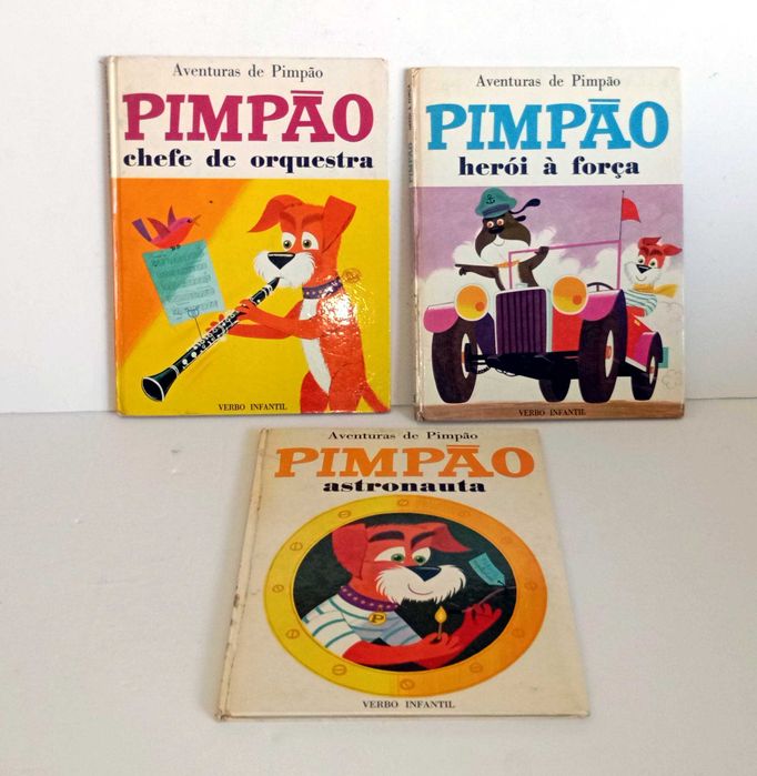 Livros da Colação - Aventuras de  Pimpão