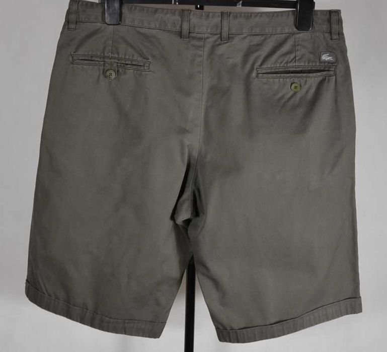 LACOSTE Chino Spodenki Męskie 48 Oryginalne Szorty Bawełna 100% Casual