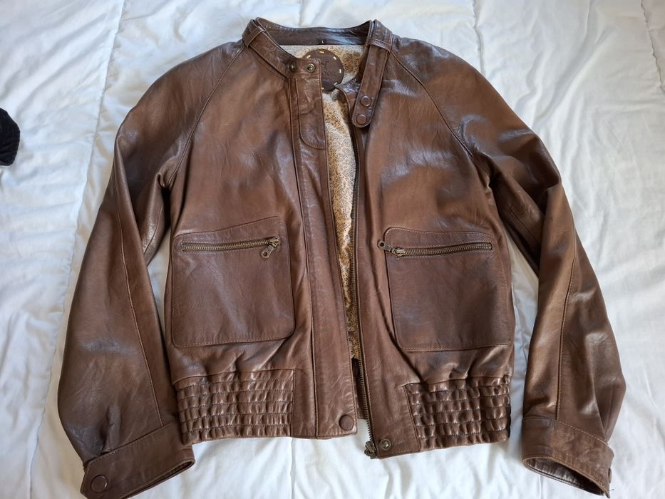 Casaco cabedal senhora