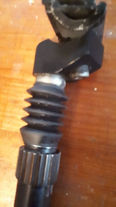 Sztyca do siodełka z amortyzatorem.