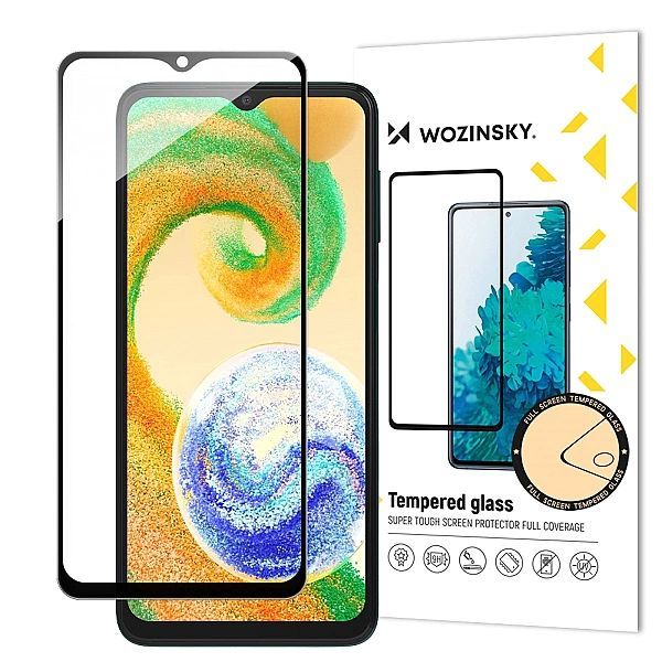 Wozinsky Full Glue Tempered Glass szkło hartowane Samsung Galaxy A04s