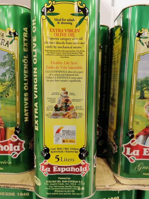 Oliwa z oliwek ekstra virgin 5L