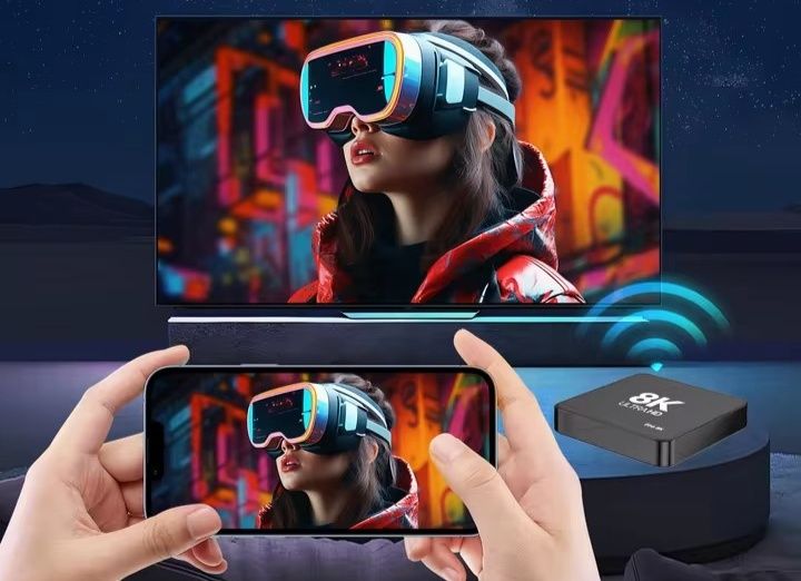 Android 14 на 8/128 Gb Приставка Смарт i96 Smart Tv Box 8k,x96,xiaomi