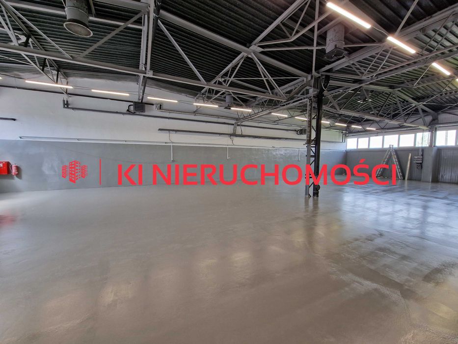 Przestronna hala na parterze I parking I doświetlona światłem dziennym