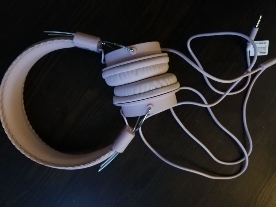 Słuchawki Qilive Pink różówe przewodowe jak nowe!!!