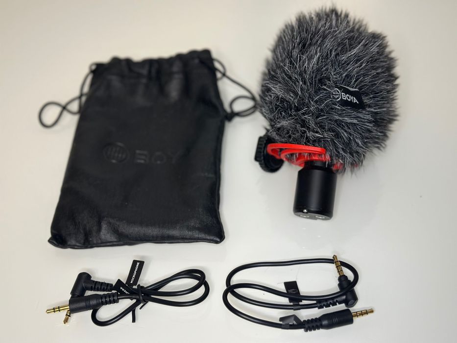 Mikrofon BOYA – idealny do nagrań, YouTube i social mediów