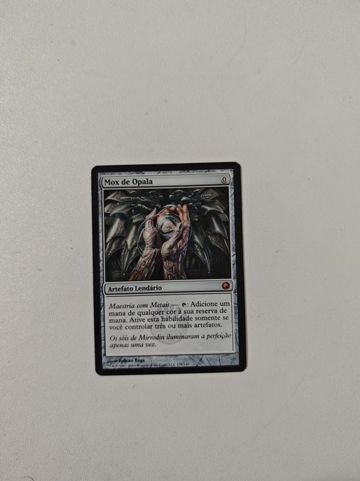 Vendo carta extremamente rara da coleção Magic: The Gathering (Mox Opal)