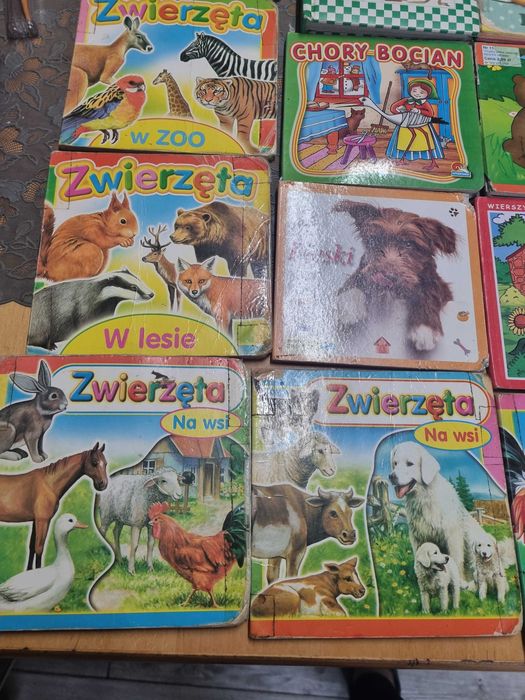 Ksiazeczki dla dziecka 16sztuk + gratisy
