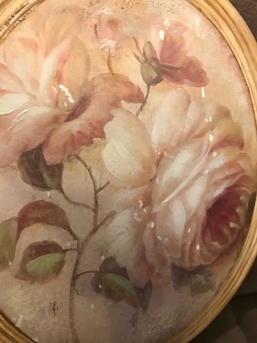 obrazek róże stary