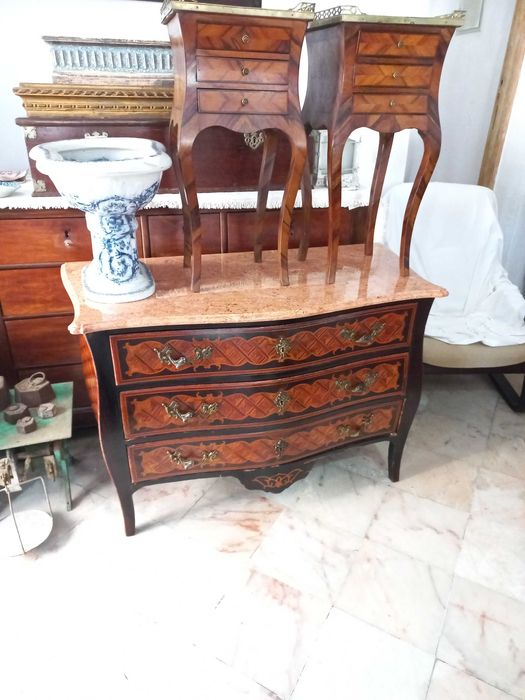 Cómoda luis xv séc 18