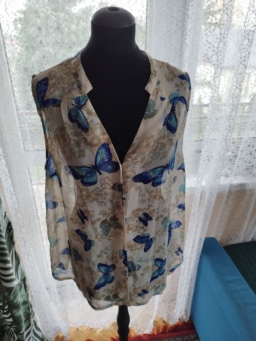 Koszula mgiełka motyle roz. 46