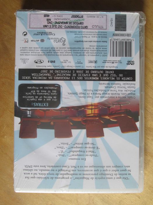 Diz que é uma Espécie de Magazine - Gato Fedorento - 1ª série, selada