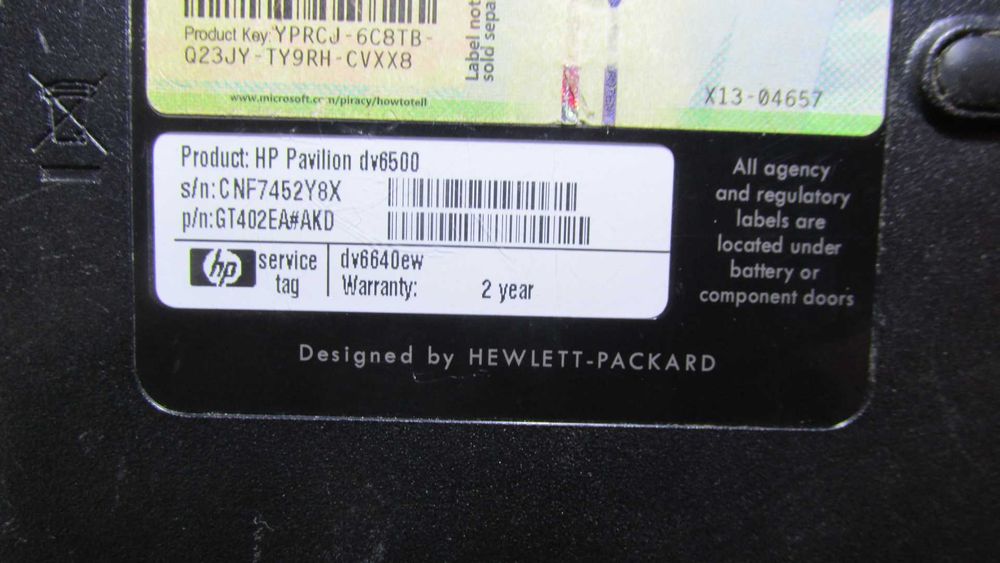 Laptopy 6 szt Hp Toshiba Dell Gigabite