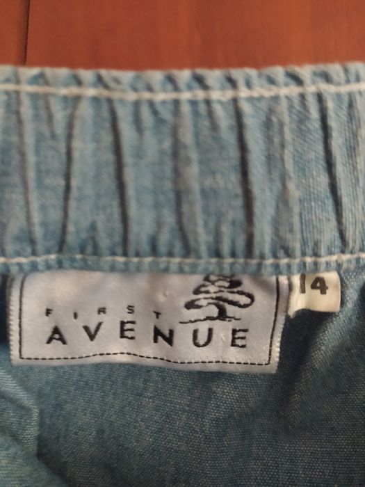 Спідниця джинсова,довга спідниця