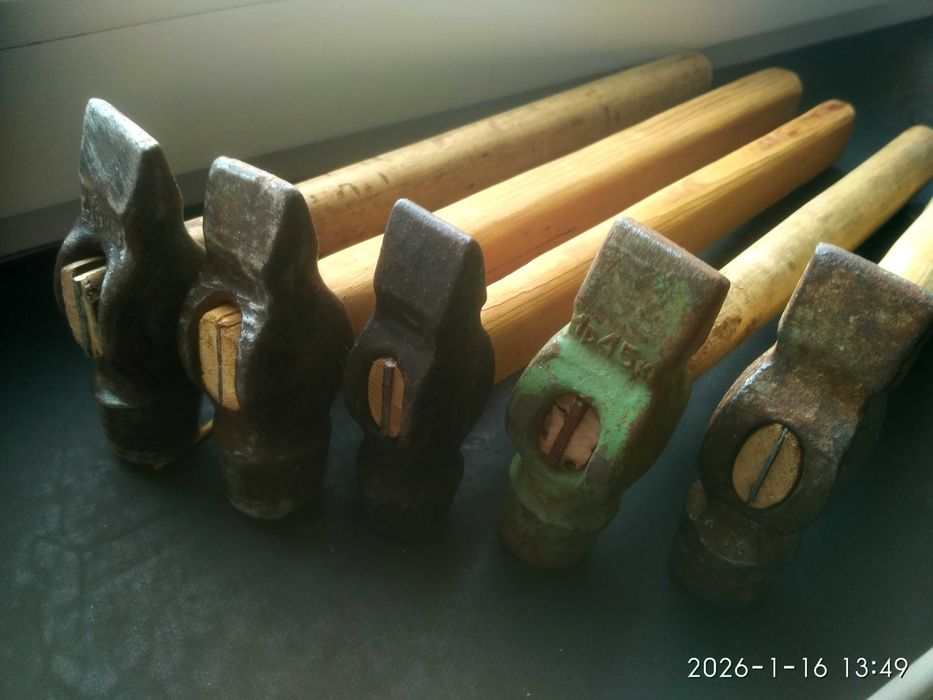 Молотки СССР вес от900гр. до 50гр.