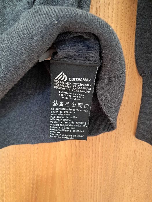 Camisola Quebramar - Cinza Escuro - NOVA
