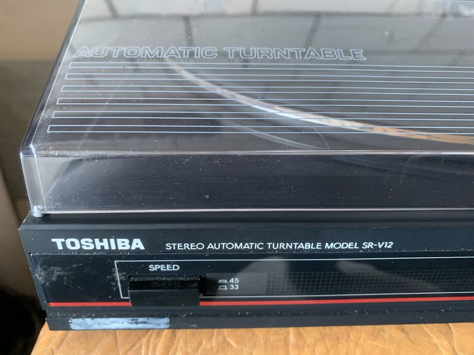 Toshiba sr v12 програвач вінілу