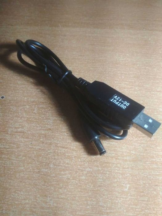 кабель живлення для роутера, від павербанка 12 V