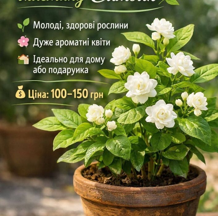 Кімнатний жасмін самбак