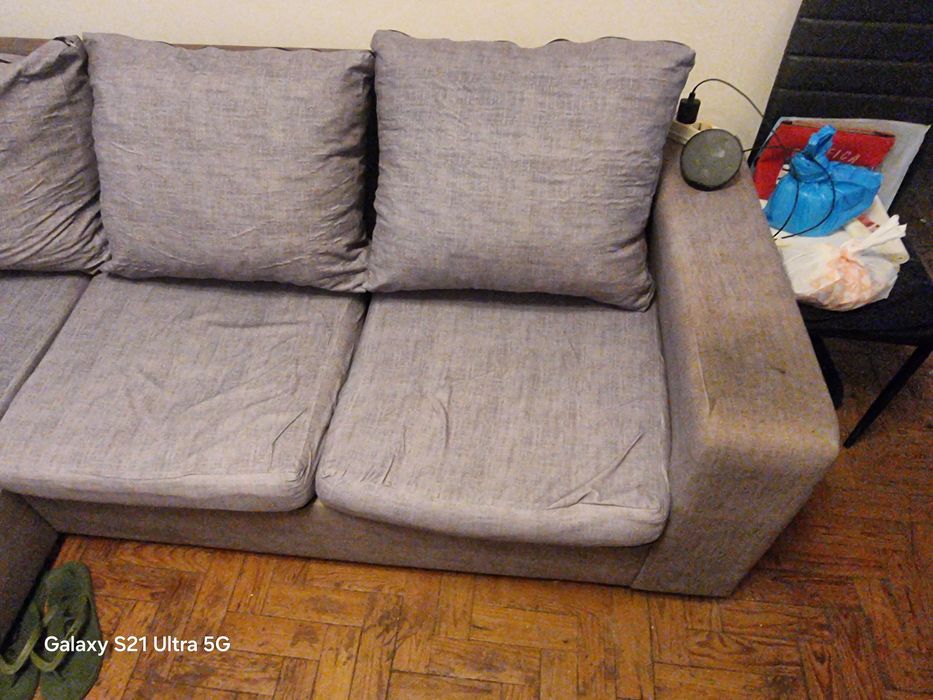 sofá chez long usado