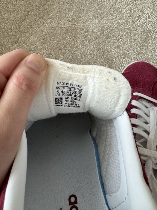 Adidas gazelle bordeaux