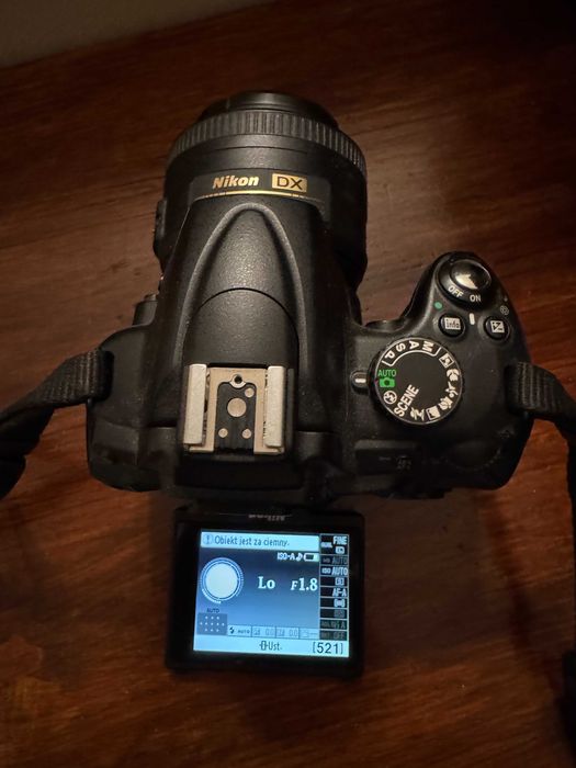 Nikon D5000 + Obiektyw NIKON AF-S DX Nikkor 35 mm f/1.8G
