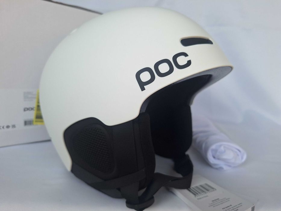 Kask narciarski POC Auric Cut Matt White XS/S 51-54cm
