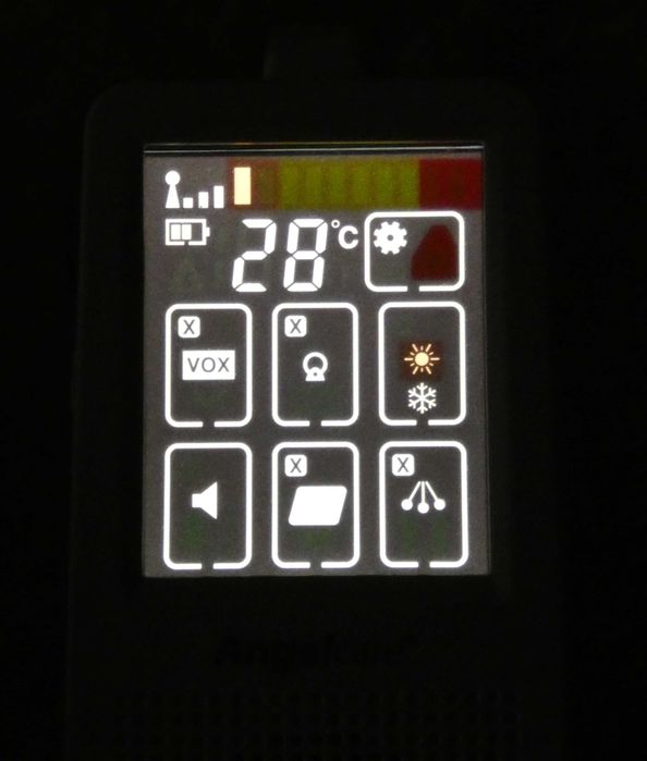 Сенсорная радионяня с датчиком температуры Angelcare AC701