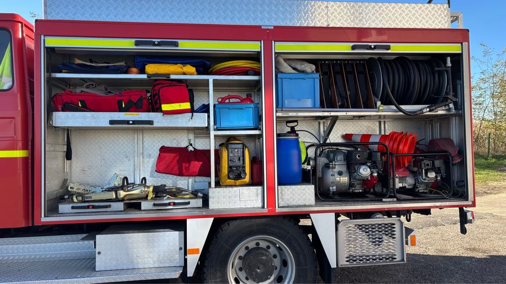 Samochód pożarniczy STRAŻ Strażaci  GBA Iveco Magirus 120-25