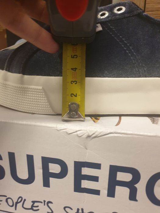 SUPERGA tenisówki r. 39 na platformie