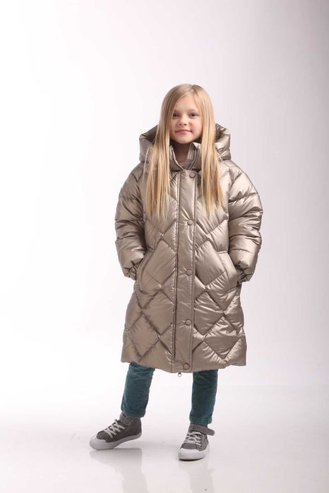 Новинка зима, пуховик Melissa, 110-134 см