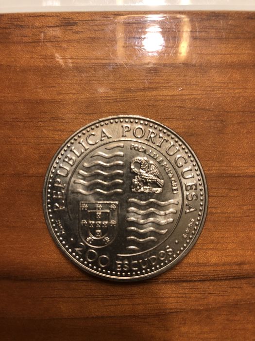 Moeda 200 escudos - 1994. Principe Perfeito D. joao II