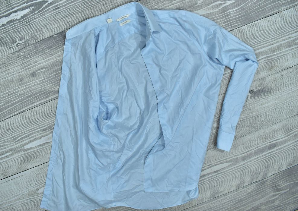 Suitsupply Traveller Błękitna Koszula Męska Xl 41L Slim