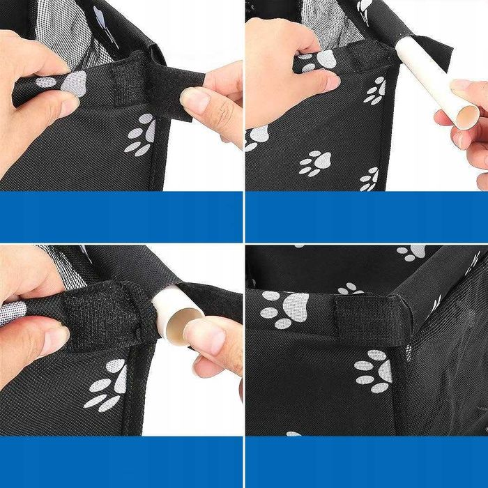 FOTELIK Transportowy dla psa kota zwierząt do samochodu auta na fotel