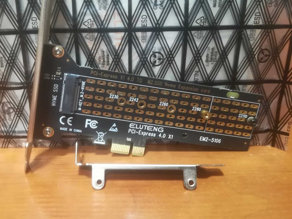 Adapter M.2 NVMe PCI Express Dyski SSD M.2 SATA