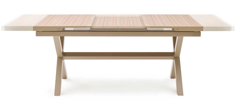 STÓŁ Kompozytowy Rozkładany Stolik Ogrodowy Nowoczesny 180/240 cm
