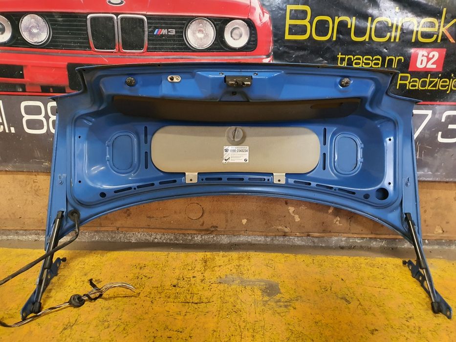 BMW E36 Compact Sedan Klapa Tył Tylna Pokrywa Bagażnika Części BMA