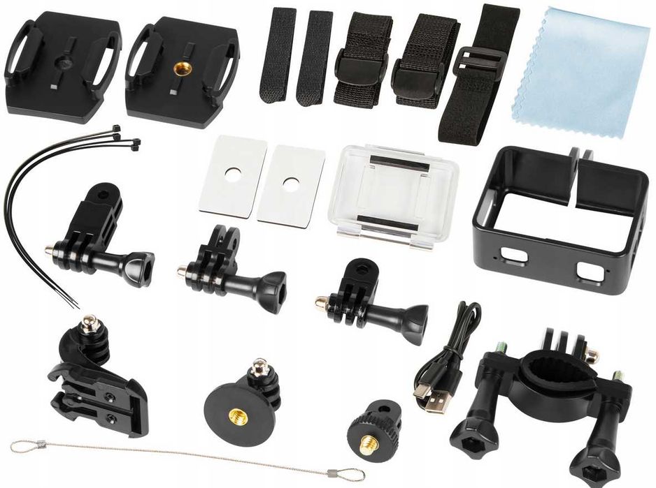 Kamera GO PRO 4K - TANIO ( Zestaw )