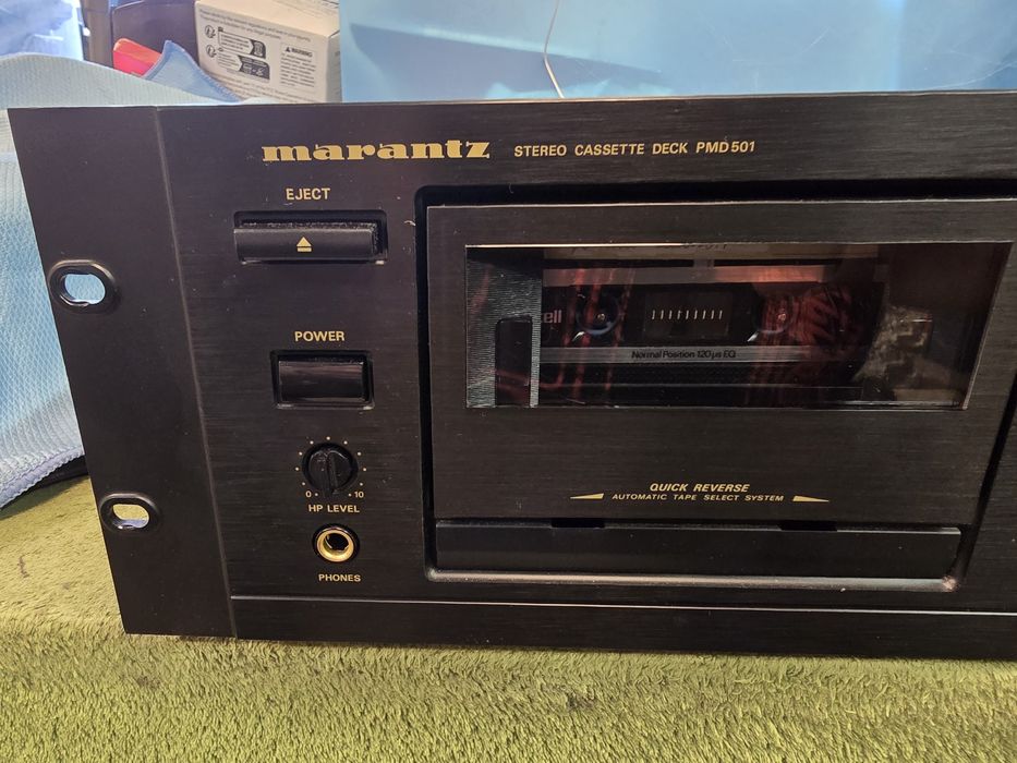 MARANTZ PMD 501 Profesjonal deck magnetofon kasetowy .