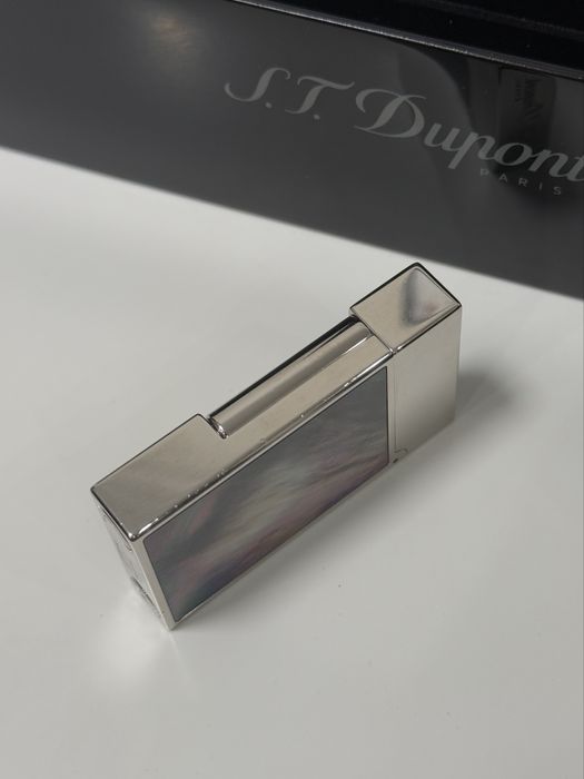 Зажигалка S.T. Dupont Ligne 2 Premium, черный перламутр. ОРИГИНАЛ.